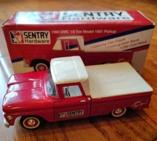 Vintage Sentry Hardware 1960 GMC 1/2 Ton Model 1001 Pickup Coin Bank