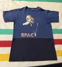Vintage 90s Y2K Tupac Shakur 2Pac Death Row Records Rap Tee Size 2X XXL 3X XXXL