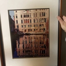 Framed Limited Ed.  11*14 Luciano Fine Art Photography – Venice – Signed