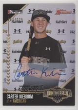 2016 Bowman Draft Under Armour All-America Game 113/225 Carter Kieboom Auto 8c4