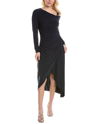 Halston Giorgia Cocktail Dress Women's Blue 0 Halston Giorgia Cocktail Dress Women's Blue 0