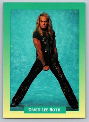 1991 Bockum RockCards #207 David Lee Roth