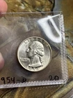 1954-D Silver Washington Quarter, Brilliant Uncirculated