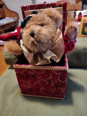 Vintage Boys Bear Musical Treasure Box, The Jack V Twinkle Toon Edition.