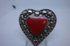 DECORATIVE HEART CLIP BELT BUCKLE