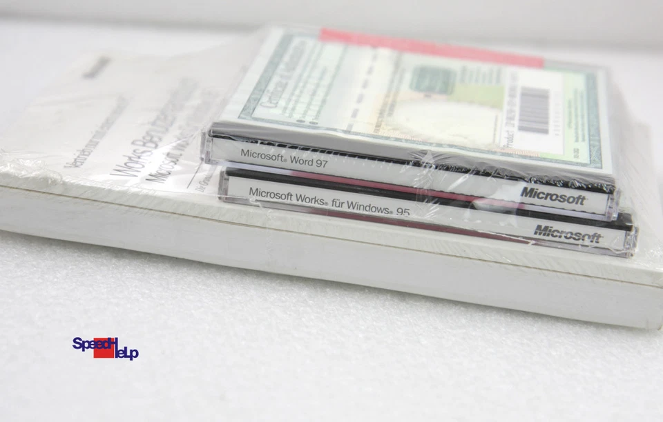 Original Microsoft OEM CD Word 97 & Works For Wiindows 95 98 Manual Id Office - Image 3 of 3