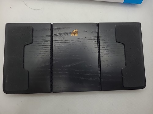 inland Wooden Wrist Rest 8" x 4" x .75" Black - Picture 4 of 4