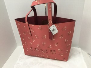 coach floral highline tote