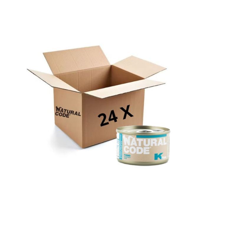 Offerta multipack Natural code kitten tonno 85gr x 24 pz