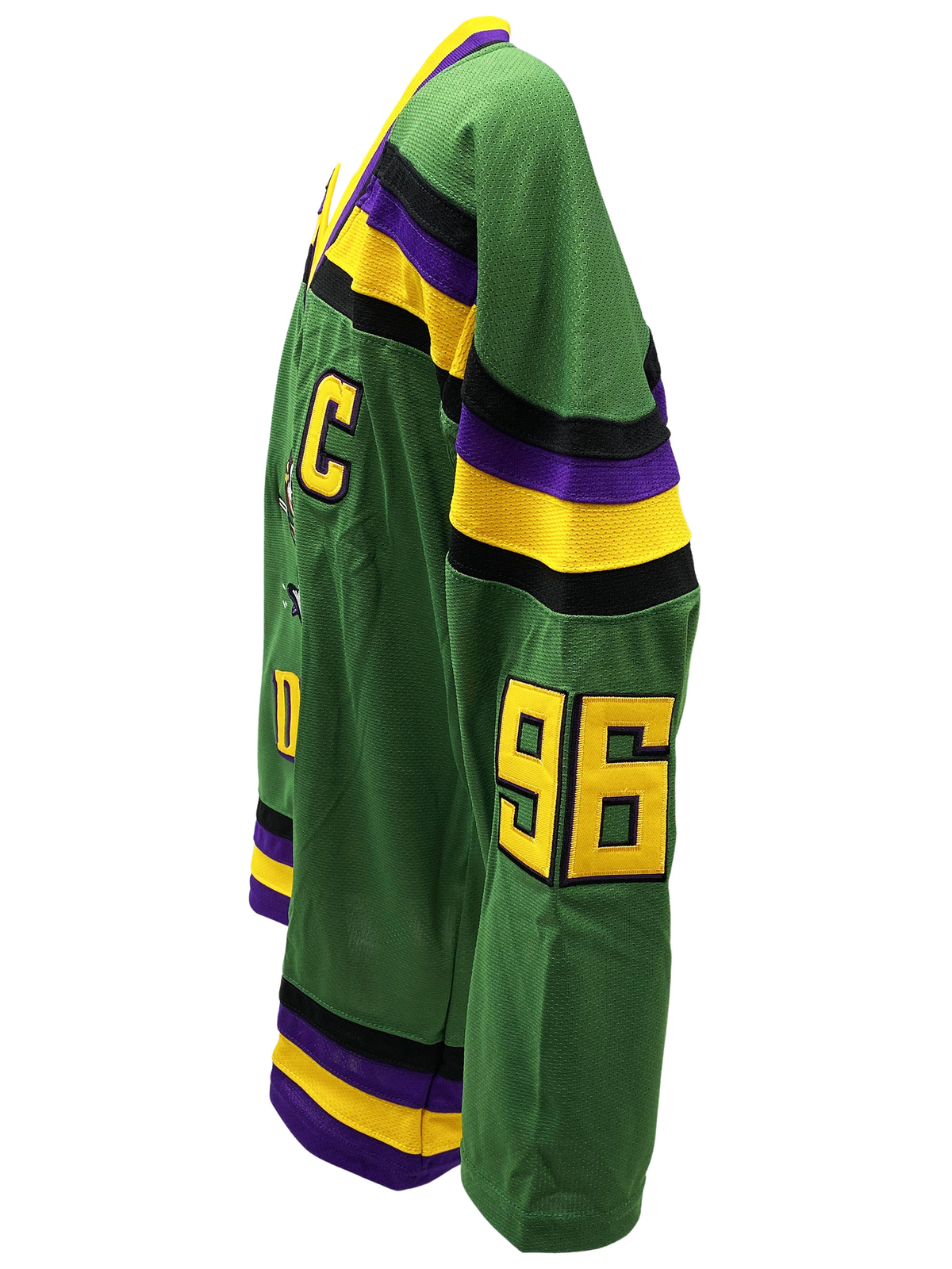 Charlie Conway 96 Ducks Hockey Jersey Embroidered Costume Mighty Movie