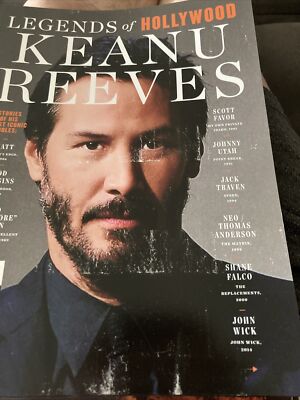 KEANU REEVES Legends Of Hollywood 2023 Magazine ,JOHN