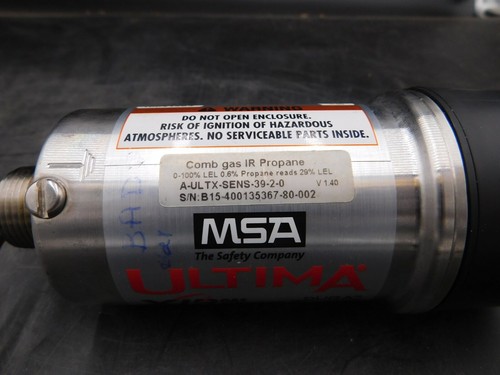 Not Working - MSA UltimAx A-ULTX-SENS-39-2-0 COMB GAS IR Propane Sensor - - Picture 2 of 4