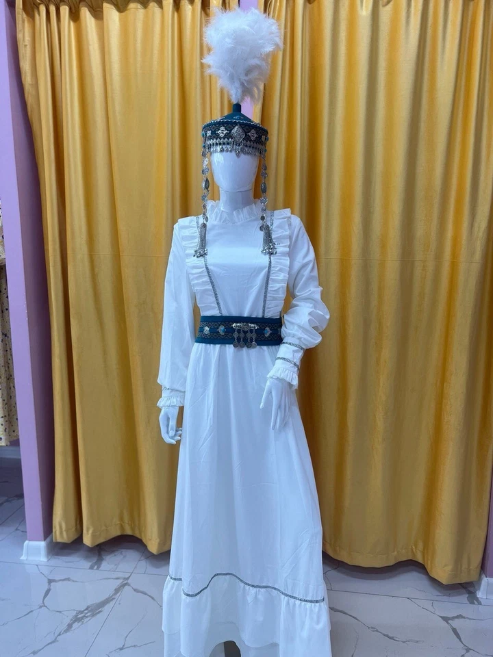 Kazakh national costume ethno style - Image 2 of 4