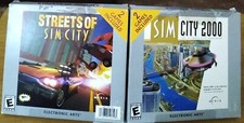 SimCity 2000 / Streets of SimCity 2 Game Combo PC, 2002 - Complete
