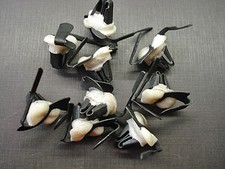 10pcs Nors Fender Door Body Side Trim Belt Moulding Clips Sealer 34 To 1 Ford