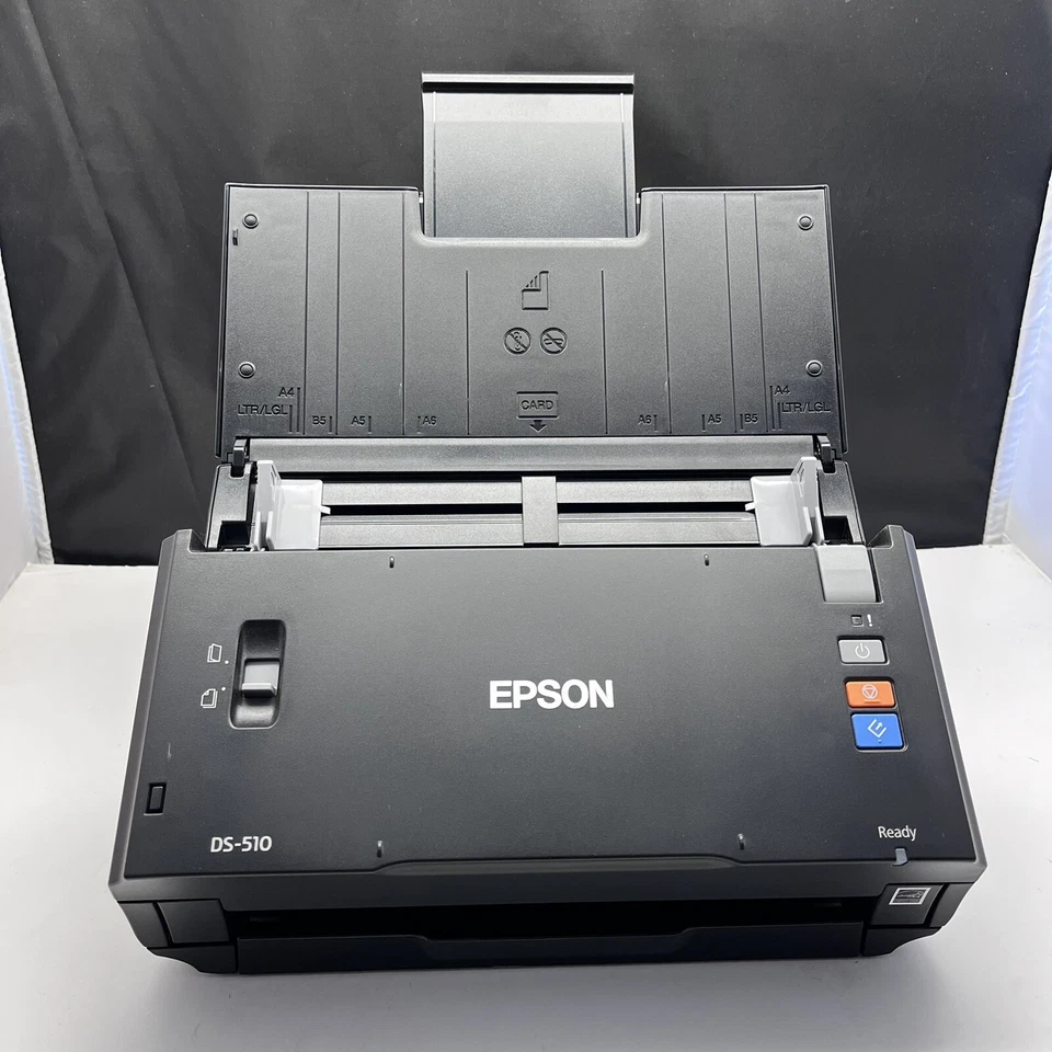 Epson WorkForce DS-510 J341A Duplex Color Document Scanner USB B3 - Image 3 of 4