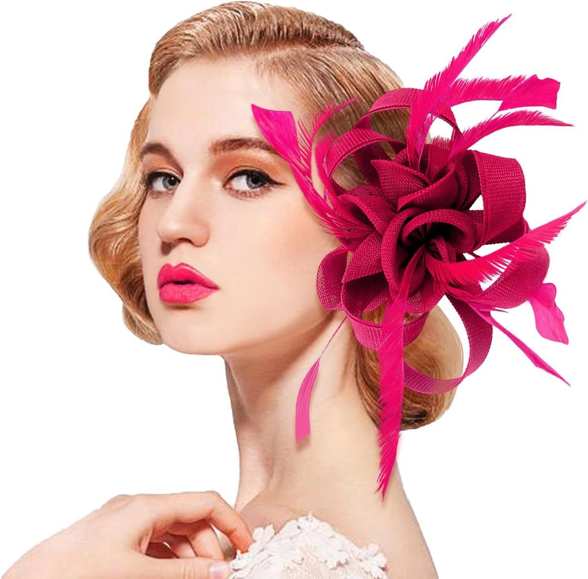 vintage 羽　カチューシャ　50s60s head dress vintage 羽 カチューシャ 50s60s head dress