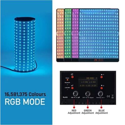 Falcon Eyes RX-818 RGB LED Video Roll-Flex Light 100W 2800K-10000K
