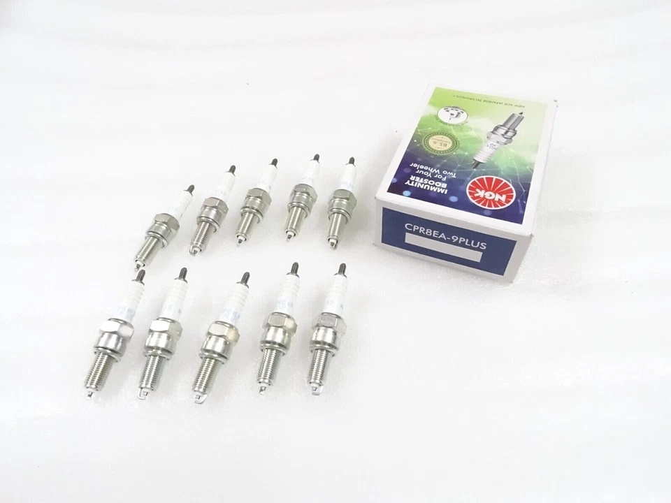 10x NGK Standard Spark Plug CPR8EA-9PLUS For Yamaha FJR1300 #25C18 - Image 4 of 4