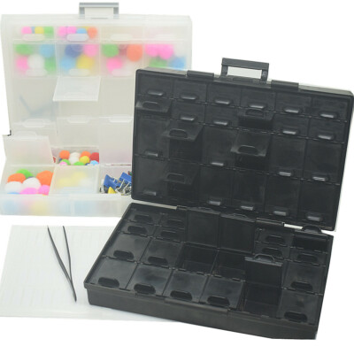 2pcs AideTek SMT Resistor Capacitor Storage Box Organizer BOXALL48AS+BOXALL24