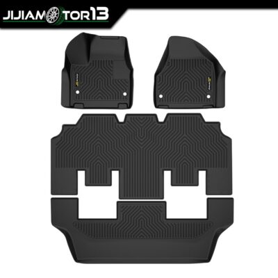 Fit For 17-25 Chrysler Pacifica All Weather TPE 3D Floor Set Liner Floor Mats