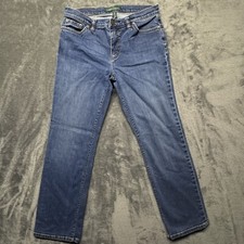 Lauren Ralph Lauren Jeans Women Size 6 Blue Denim Med Wash 30x29