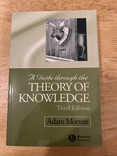 A Guide through the Theory of Knowledge by Morton, Adam - Paperback