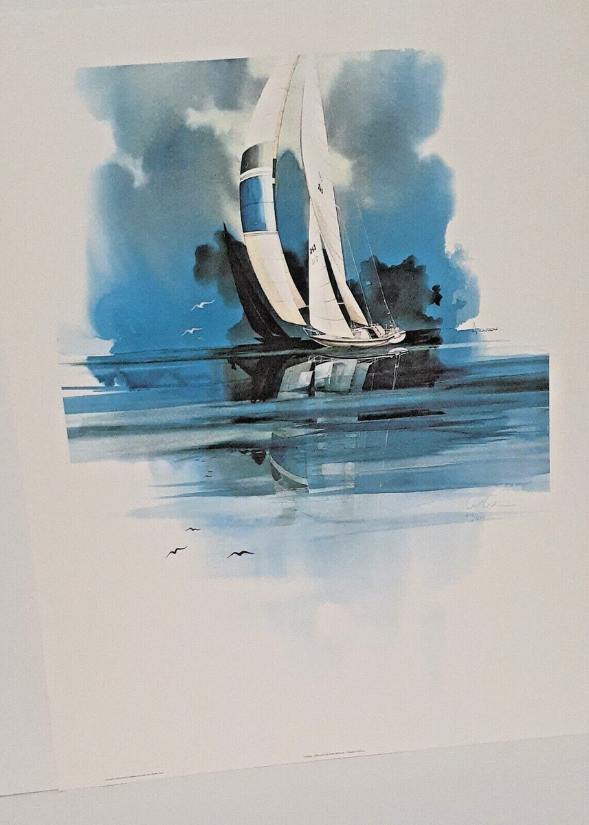 Michael Atkinson 'Sailing Silhouette