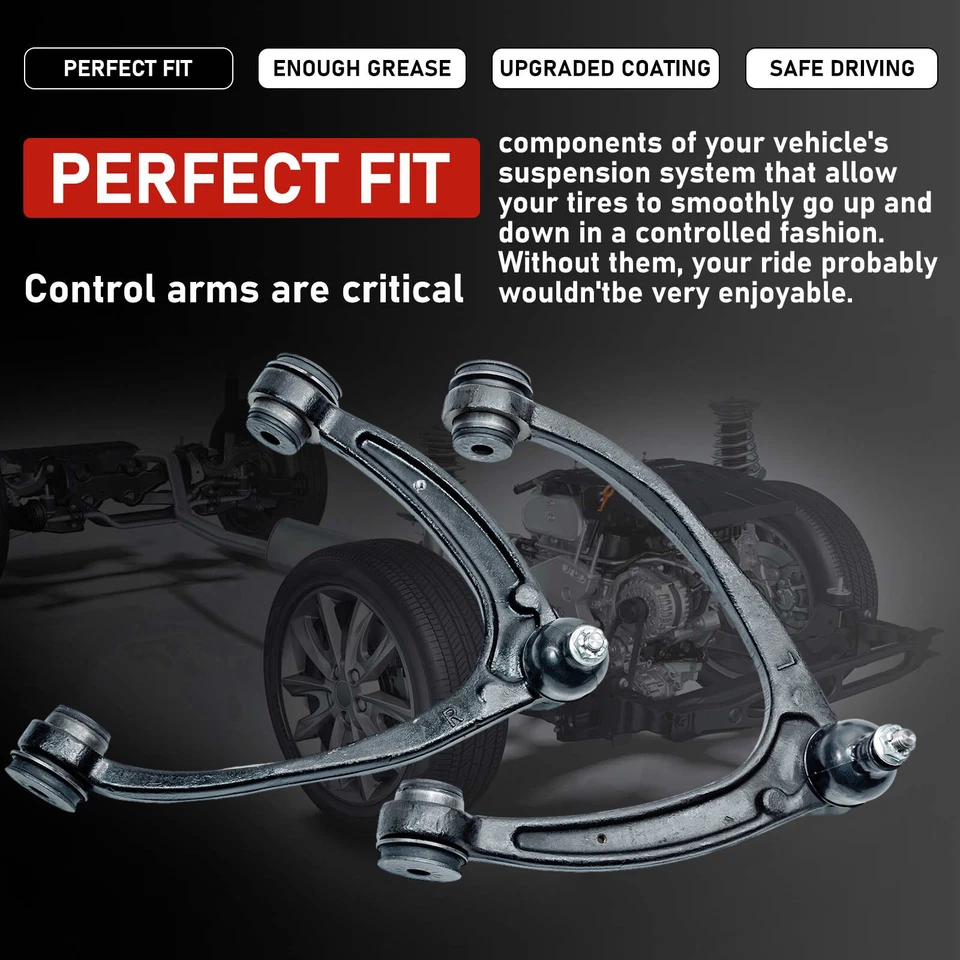 Front Upper Control Arm for Chevy GMC Sierra Silverado 1500 Tahoe Yukon Escalade - Image 2 of 4