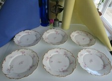 Speiseservice für 6, LIMOGES NR. 33) sehr fein,  bester Gebrauchszustand