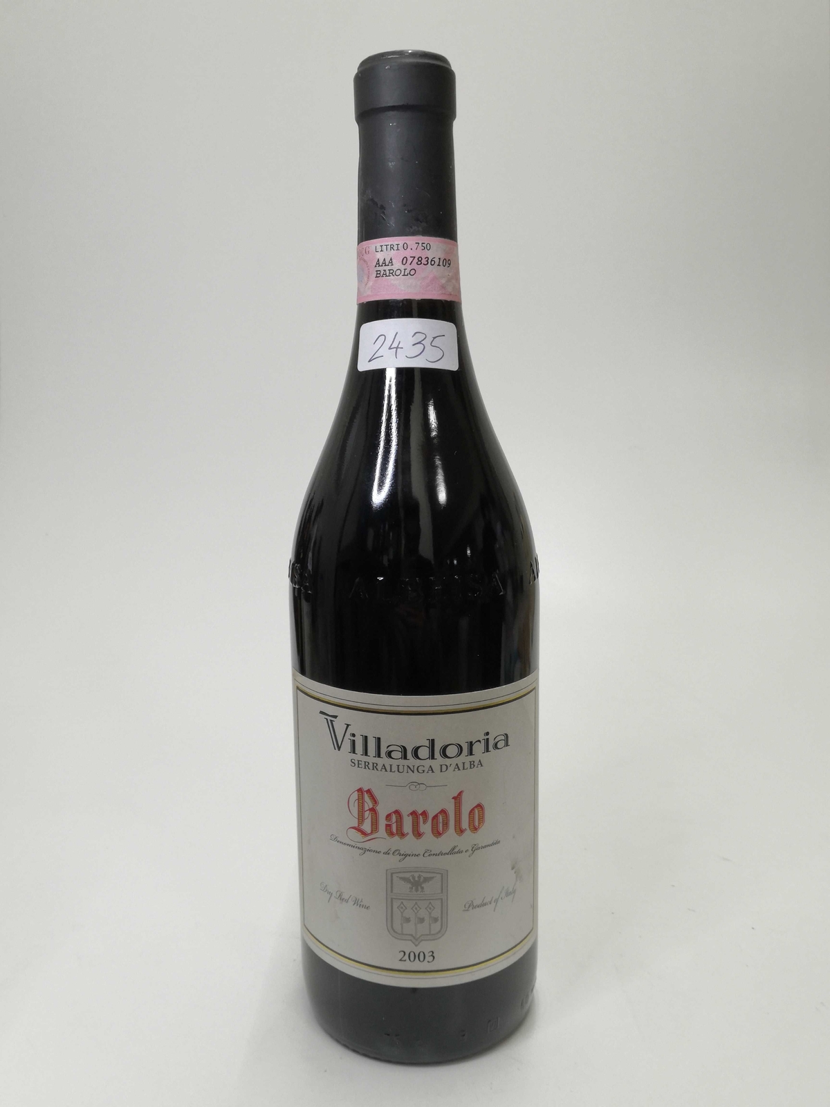 Vintage Bottle - Villadoria Barolo DOCG 2003 0,75 lt. - COD. 2435