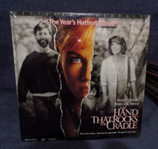 The Hand That Rocks The Cradle Exciting Thriller Laserdisc Home Movie