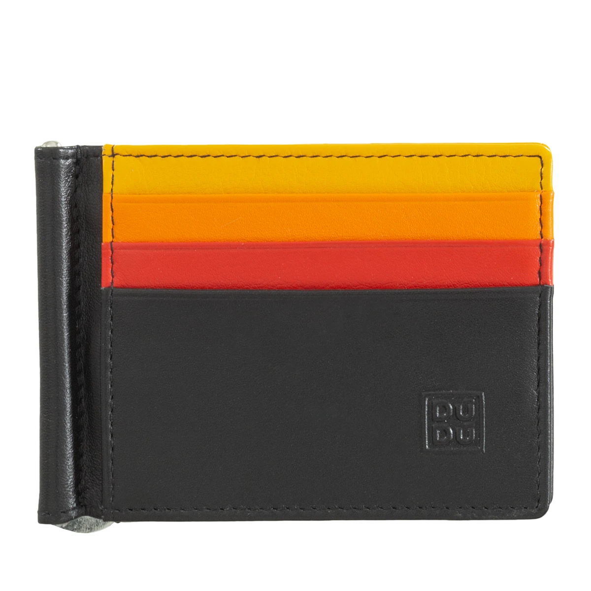 Portafoglio Con Clip In Pelle Uomo