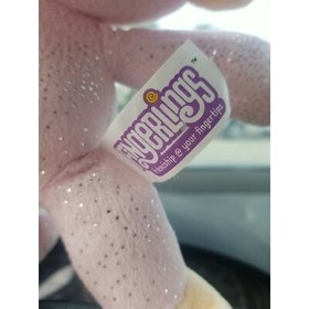 Fingerlings Pink Monkey Sparkle Girl - Make Sounds 9" Plush Bendable Arms & Legs