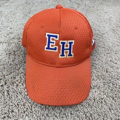 Team MLB Outdoor Cap EH Hat Orange Purple Letters Adjustable Baseball Hat.