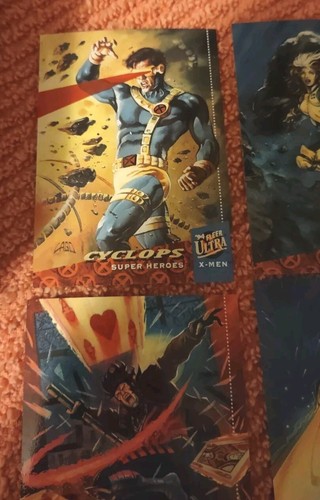 1994 Fleer Ultra Marvel X-Men Trading Cards COMPLETE BASE SET, 1-150 Cards. - Picture 3 of 5