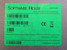 SOFTWARE HOUSE I8-Csi Eight Input Reader Bus AS0073 TYCO HILLS DSC Kantech ALARM