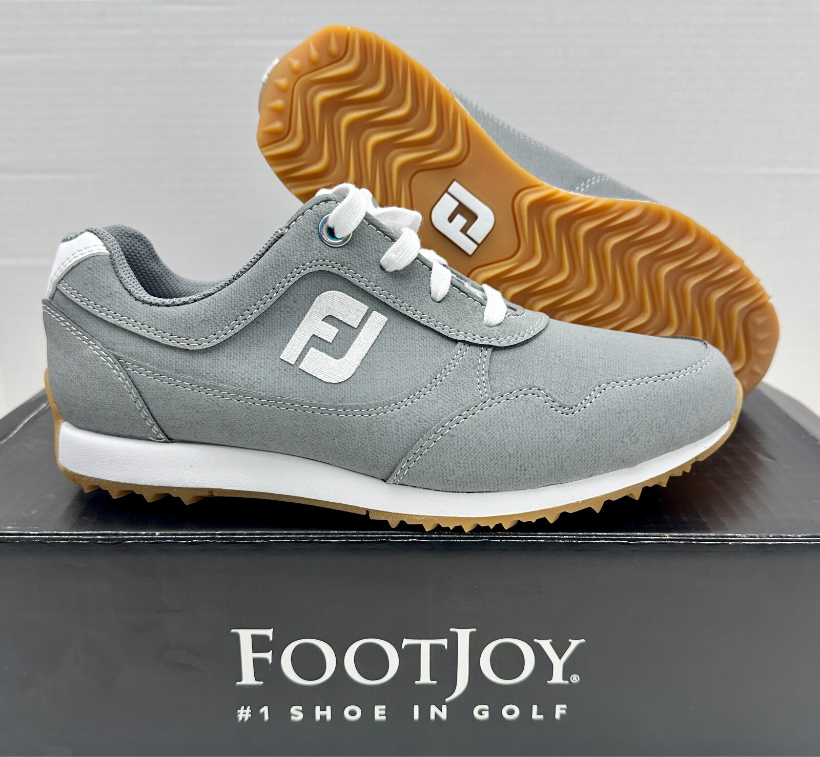 Women's 7 M Spikeless Gray 92385