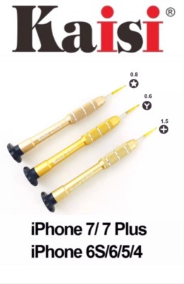 For IPhone 16 15 7 XS 8 11 12 14 Screwdrivers Kit Repair Tools Y0.6 Y000 0.8 P2
