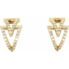 925 Silber 2,4 kt Lab Created Moissanite Geometrische Creolen für Damen