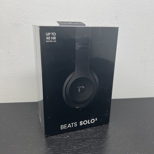 Beats by Dr. Dre Beats Solo3 Wireless OnEar Headphones Matte Black (2425) 190199312425 eBay