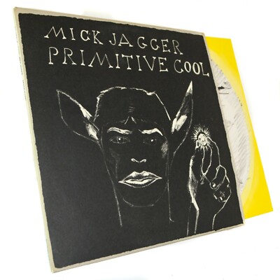MICK JAGGER Primitive Cool (Promo) Vinyl LP Rolling Stones AL OC 40919 ...