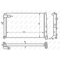 KüHler WasserküHler MotorküHler Passend FüR CitroëN XM Peugeot 605 Y4 2.5 TD 6B
