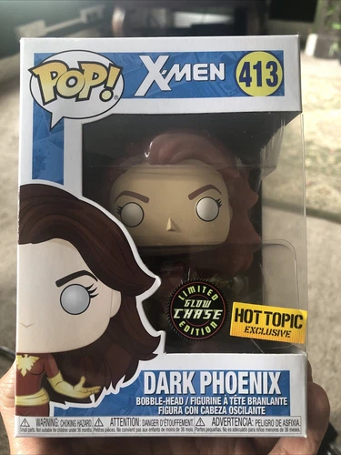 Funko Pop! - X - Hombres [Marvel] #413 - Dark Phoenix RARO TEMA CANDENTE GLOW CHASE