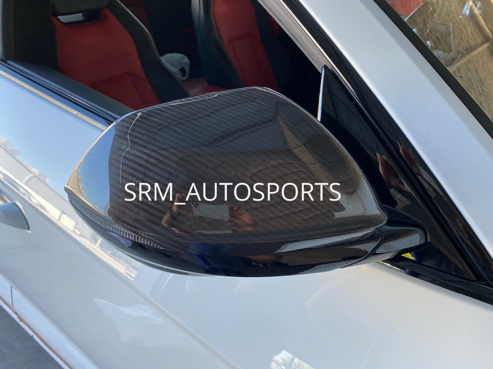 Lamborghini Urus Carbon Fiber Mirror Covers - Add on