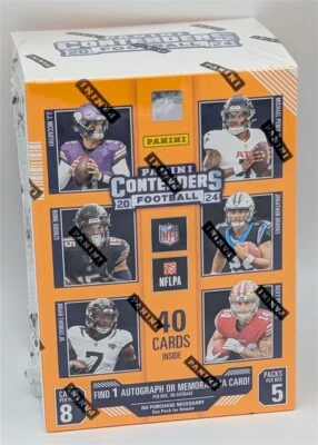 2024 Panini Contenders NFL Football Cards Blaster Box Factory Sealed