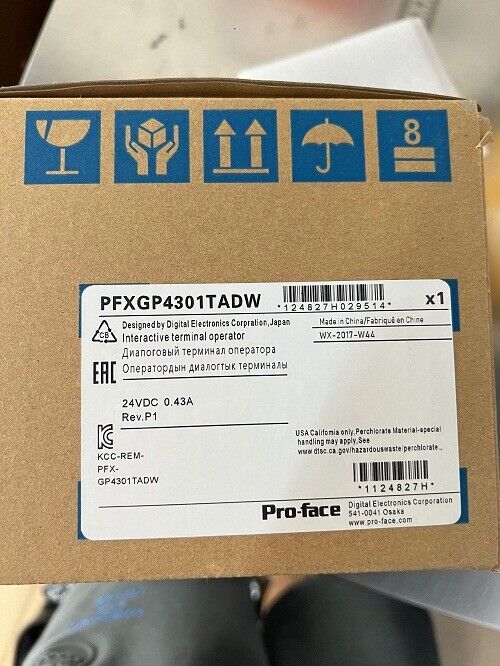 Long warranty DHL ship New PRO-FACE PROFACE PFXGM4301TAD GP Long warranty DHL ship New PRO-FACE PROFACE PFXGM4301TAD GP