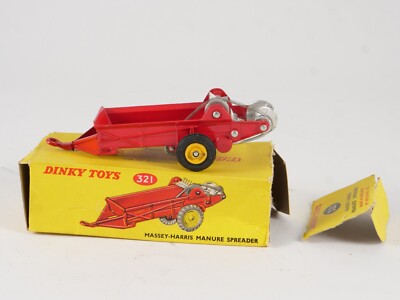 Dinky, Massey Harris, manure spreader, Nr 321, repaired (Gebraucht) in Mission für CHF 5 - mit