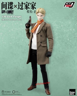 THREEZERO FigZero 1/6 Loid Forger (Winter Costume Ver.) 12in Collectible Model