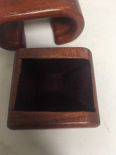 Vintage Mid Century Richard Rothbard Style Puzzle Trinket Box - Picture 11 of 11